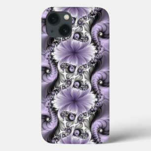 Sering Illusie Abstracte Bloemige Fractale Kunst F Case-Mate iPhone Case