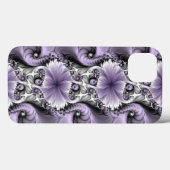 Sering Illusie Abstracte Bloemige Fractale Kunst F Case-Mate iPhone Case (Achterkant (horizontaal))