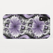 Sering Illusie Abstracte Bloemige Fractale Kunst F Case-Mate iPhone Case (Achterkant (horizontaal))