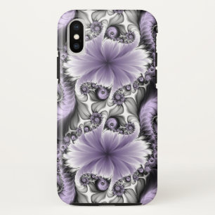 Sering Illusie Abstracte Bloemige Fractale Kunst F Case-Mate iPhone Case