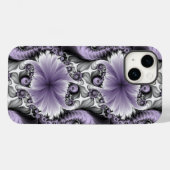 Sering Illusie Abstracte Bloemige Fractale Kunst F Case-Mate iPhone Case (Achterkant (horizontaal))
