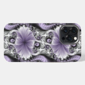 Sering Illusie Abstracte Bloemige Fractale Kunst F iPhone Hoesje (Achterkant horizontaal)