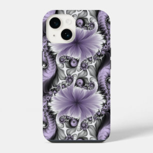 Sering Illusie Abstracte Bloemige Fractale Kunst F iPhone 14 Hoesje