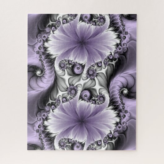 Sering Illusie Abstracte Bloemige Fractale Kunst F Legpuzzel (Verticaal)