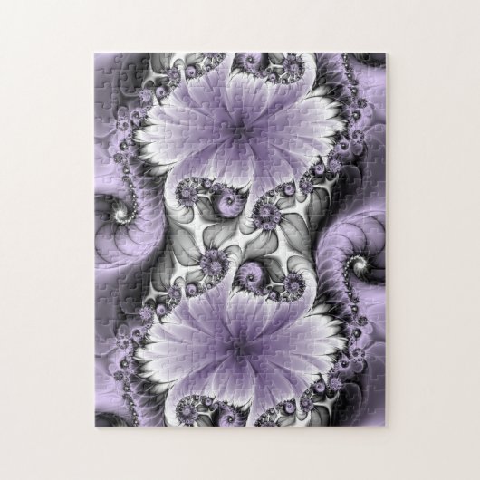 Sering Illusie Abstracte Bloemige Fractale Kunst F Legpuzzel (Verticaal)