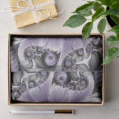 Sering Illusie Abstracte Bloemige Fractale Kunst F Tissuepapier (Geschenk)