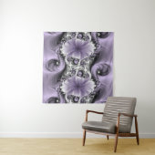 Sering Illusie Abstracte Bloemige Fractale Kunst F Wandkleed (In Situ (horizontaal))