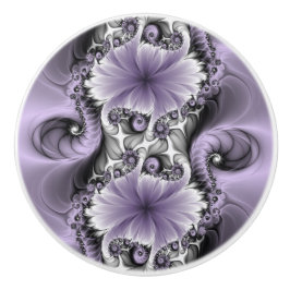 Sering Illusie Abstracte Bloemrijke Fractale Kunst Keramische Knop