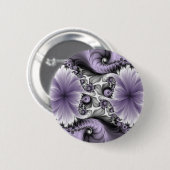 Sering Illusie Abstracte Bloemrijke Fractale Kunst Ronde Button 5,7 Cm (Voorkant /achterkant)
