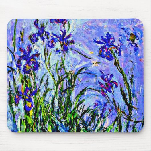 Sering Iriden door Claude Monet Muismat (Voorkant)