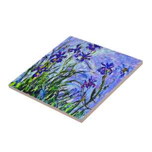 Sering Iriden hoogwaardige kunst van Claude Monet, Tegeltje