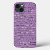 Sering leer effect patroon Case-Mate iPhone case (Achterkant)