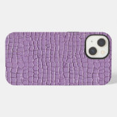 Sering leer effect patroon iPhone hoesje (Achterkant horizontaal)