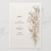 Sering Lentetuin Menu Kaart (Voorkant)