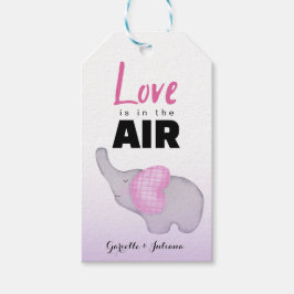 Sering Lieve Baby Olifant Valentijnsdag Cadeaulabel
