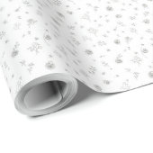Sering Minimalistisch Bloemverpakkings papier (Rol Hoek)