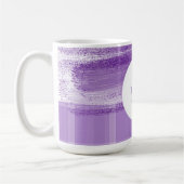 Sering Modern Plaid Monogram Koffiemok (Links)