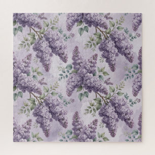 Sering Seringbloesem Saliegroen Stof Lavendel Legpuzzel