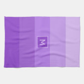 Sering strepen aangepast monogram theedoek (Horizontaal)