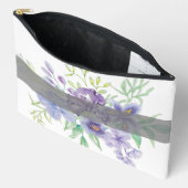 Sering waterverf bloememmotief gepersonaliseerd etui (Open)