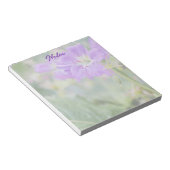 Sering Wilde Bloem Foto Geranium Botanische Bloem Notitieblok (Schuin)