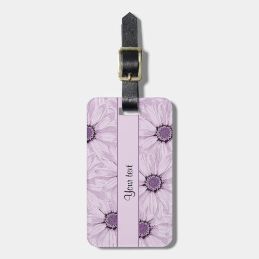 Seringbloemen Bagagelabel (Voorkant verticaal)