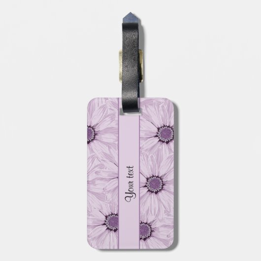 Seringbloemen Bagagelabel (Achterkant verticaal)