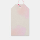 seringen bloem cadeautags cadeaulabel (Achterkant)