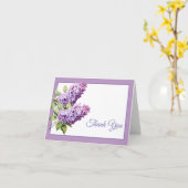 Seringen Dankkaart Kaart (Gele Bloem)