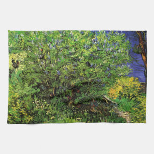 Seringen door Vincent van Gogh, Oude Tuinbloemen Theedoek