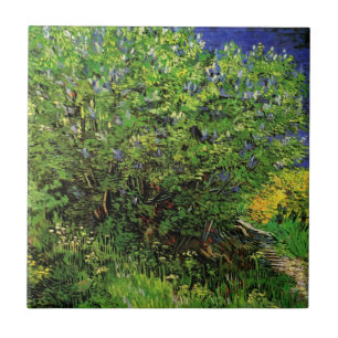 Seringen van Vincent van Gogh, Oude Tuinbloemen Tegeltje