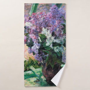 Seringen voor het raam, Mary Cassatt Badhanddoek