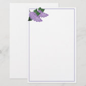 Seringenschrijfpapier Briefpapier (Voorkant / Achterkant)