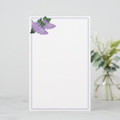 Seringenschrijfpapier Briefpapier (Staand voorkant)