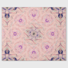 Seringroze Broche Cadeaupapier