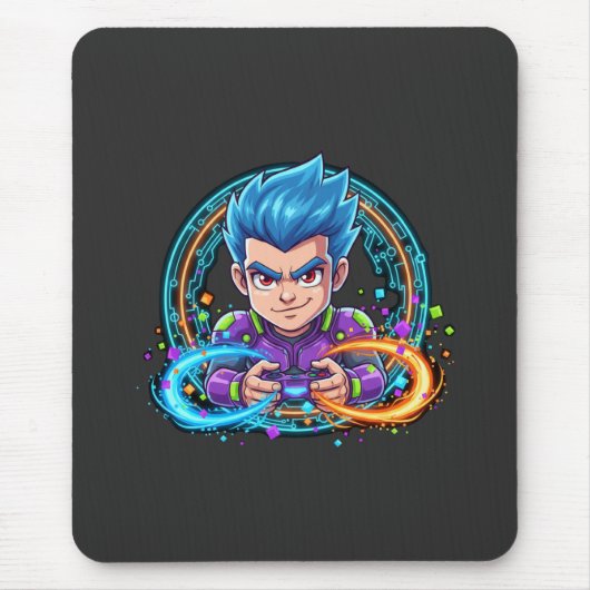 Serious About Funny Gaming  Muismat (Voorkant)