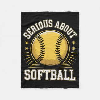 Serious About Softll _1  Fleece Deken