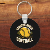 Serious About Softll Funny _2  Sleutelhanger (Voorkant)