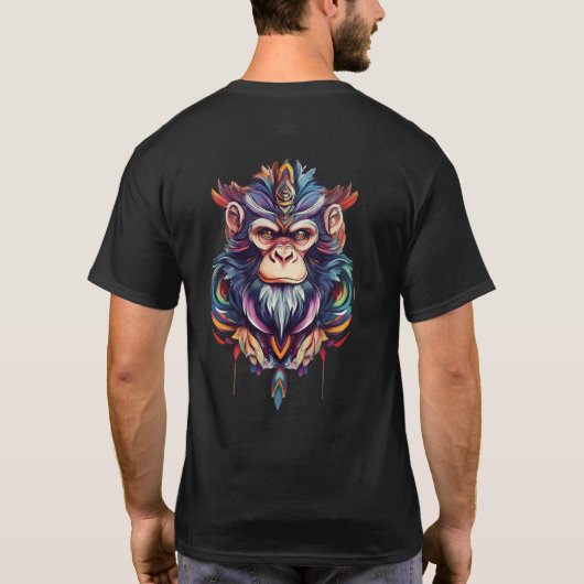 Serious ape t-shirt (Achterkant)