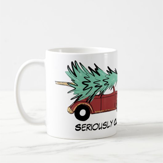 Serious Clark Coffee Mok (Links)