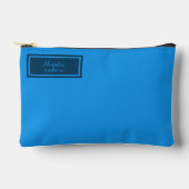 Serious Classic Minimal Simple Blue Etui (Voorkant)