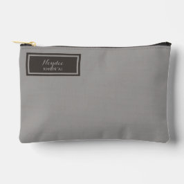 Serious Classic Minimal Simple Grey Etui