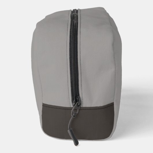 Serious Classic Minimal Simple Grey Toilettasje (Rechts)