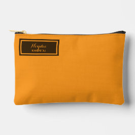 Serious Classic Minimal Simple Orange Etui