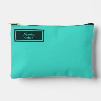 Serious Classic Minimal Simple Turquoise Etui