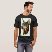 Serious Doberman 49 T-shirt (Voorkant volledig)