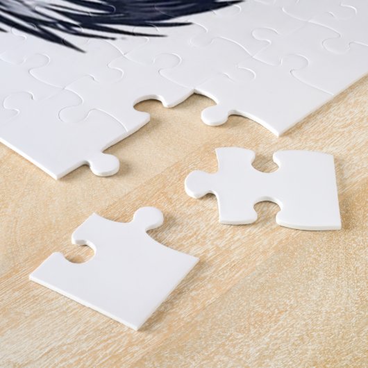 Serious Raccoon Puzzle Legpuzzel (Zijkant)