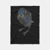 Seriously Funny Crow Sarcastic Quote  Fleece Deken (Voorkant)