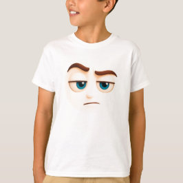 Seriously? unimpressed blue eyed big mood t-shirt