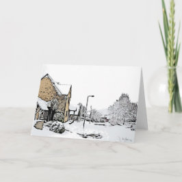 Serlby Lane, Harthill met Woodall. Kaart